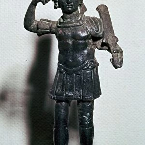 Roman bronze deity, 2nd century