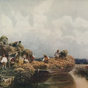 Roman Canal, Lincolnshire, c1840, (c1915). Artist: Peter de Wint