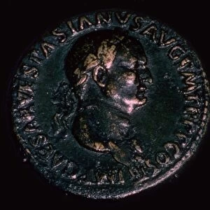 Roman coin of Vespasian