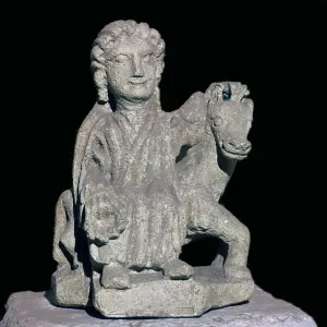 Roman depiction of the Celtic goddess Epona