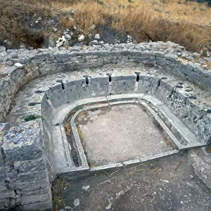 Roman latrine from Tunisia, c. 3rd century BC