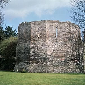 A Roman multangular tower, 3rd century