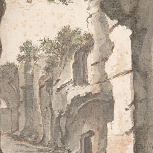 Roman View, early 17th century. Creator: Bartholomeus Breenbergh