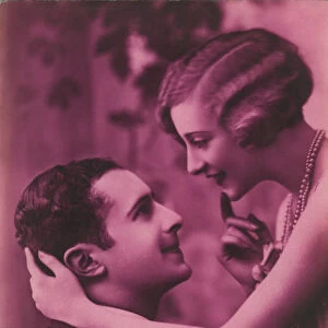 Romantic postcard, c1920s