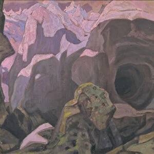 Rondane. Stage design for the theatre play Peer Gynt by H. Ibsen, 1911. Artist: Roerich, Nicholas (1874-1947)