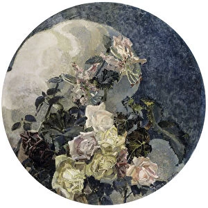 Roses and Orchids, 1894. Artist: Mikhail Vrubel