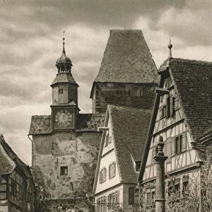 Rothenburg o. d. T. - Roderbogen - Markusturm, 1931. Artist: Kurt Hielscher