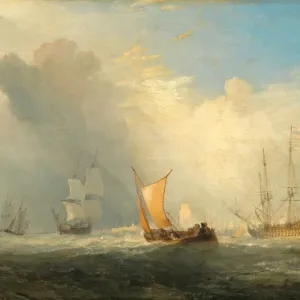 Rotterdam Ferry-Boat, 1833. Creator: JMW Turner