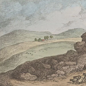 Rouler Moor, Cornwall, from Sketches from Nature, 1822. 1822