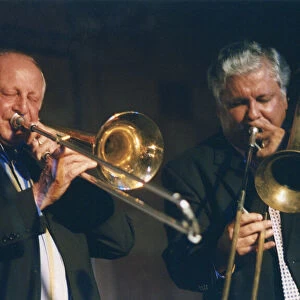 Roy Williams and Dan Barrett, Swinging Jazz Party, Blackpool, 2005