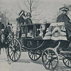 The Royal Couple Returning from the Abbey, 1923, (1937). Creator: Unknown