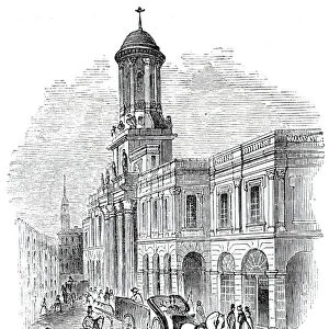 The Royal Exchange, 1838, 1844. Creator: Unknown