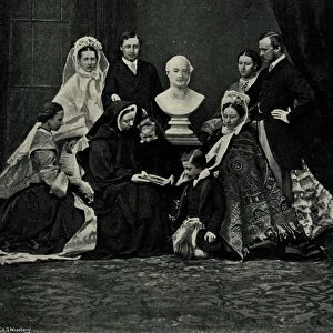 A Royal Family Group, 10 March 1863, (c1897). Artist: E&S Woodbury