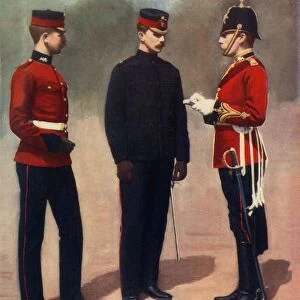 The Royal Lancasters: Lieutenant, Captain, Adjutant, 1900. Creator: Gregory & Co