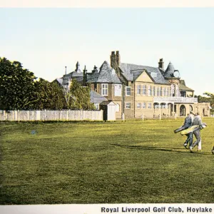 Royal Liverpool golf club, Hoylake, c1910