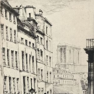 Rue de la Montagne-Ste Genevieve, 1915. Artist: Charles Heyman