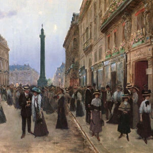 Rue de la Paix, Paris, 1907. Artist: Jean Beraud