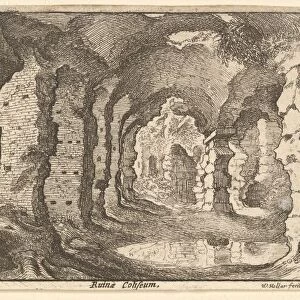 Ruinae Coliseum, ca. 1650. Creator: Wenceslaus Hollar
