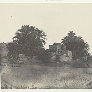 Ruines d Une Fortification Romaine, Philoe; Nubie, 1849 / 51, printed 1852
