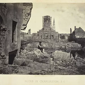 Ruins in Charleston, S. C. 1865 / 66. Creator: George N. Barnard