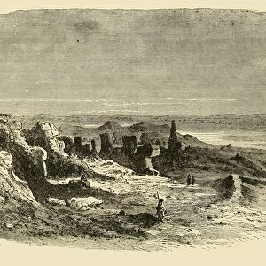 Ruins at Sais, 1890. Creator: Unknown