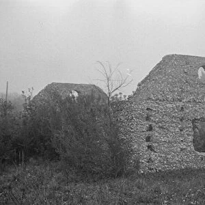 Ruins of supposed Spanish mission, Georgia, 1936. Creator: Walker Evans