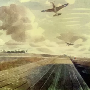 Runway Perspective, 1941, (1944). Creator: Eric Ravilious