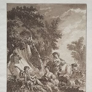 Rural Recreation, 1769. Creator: Jean Baptiste Le Prince (French, 1734-1781)
