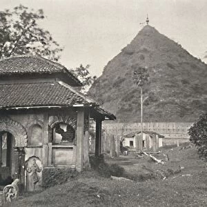 Ruwanwali Dagoba zu Anuradhapura. Ostseite, 1926