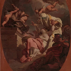 The Sacrifice of Iphigenia, 1789. Creator: Gaetano Gandolfi