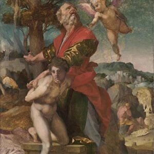 The Sacrifice of Isaac, c. 1527. Creator: Andrea del Sarto (Italian, 1486-1530)