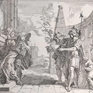 The Sacrifice of Polyxena, from "Bacchanals and Histories", 1744. 1744