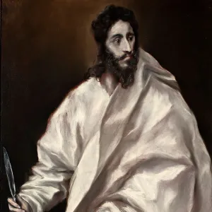 Saint Bartholomew. Artist: El Greco, Dominico (1541-1614)