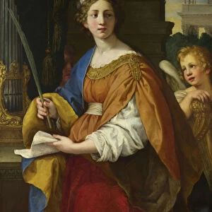 Saint Cecilia, 1620-1625. Artist: Cortona, Pietro da (1596-1669)