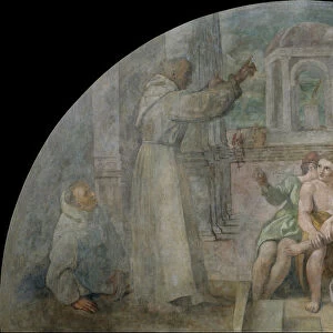 Saint Didacus Preaching, 1604-1607. Artist: Carracci, Annibale (1560-1609)