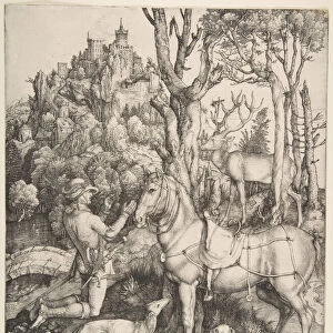 Saint Eustace, ca. 1501. Creator: Albrecht Durer