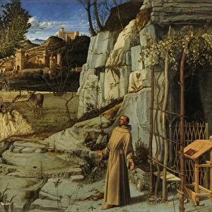 Saint Francis in the Desert, c. 1480. Artist: Bellini, Giovanni (1430-1516)