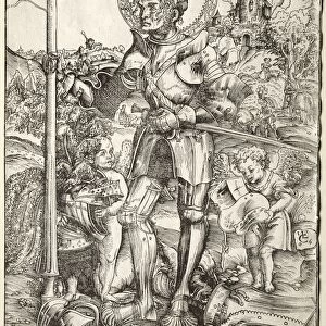 Saint George Standing, 1506. Creator: Lucas Cranach (German, 1472-1553)