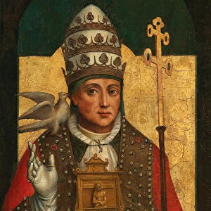 Saint Gregory the Great. Creator: Ferrari, Defendente (1490-1540)