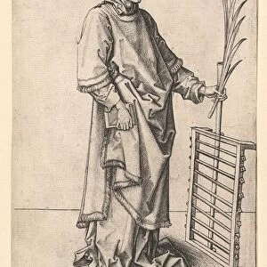 Saint Lawrence, ca. 1435-1491. Creator: Martin Schongauer