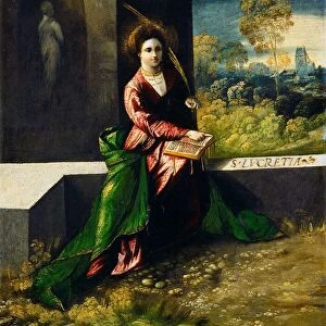 Saint Lucretia, c. 1520. Creator: Dosso Dossi