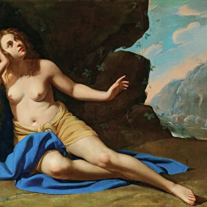 Saint Mary Magdalene in Ecstasy, 1640s. Creator: Gentileschi, Artemisia (1598-1653)