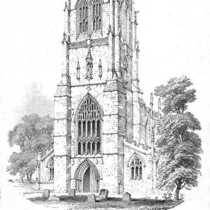 Saint Marys, Tickhill. Yorkshire, c1850s