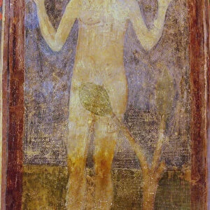 Saint Onuphrius. Artist: Ancient Russian frescos