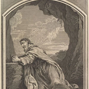 Saint Simon, 1726. Creator: Etienne Brion