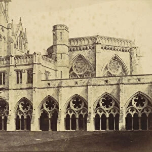 Salisbury Cathedral, 1850s. Creator: Unknown