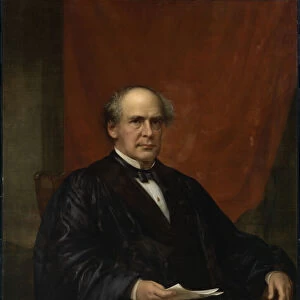Salmon P. Chase, c. 1864-1873. Creator: James Reid Lambdin