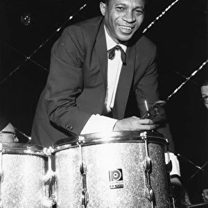 Sam Woodyard, American jazz drummer, c1963. Creator: Brian Foskett