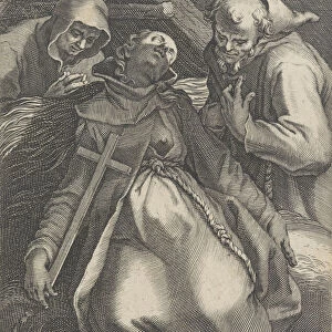 Sancta Euphrolyna, from the series Female Hermits, 1600-1633