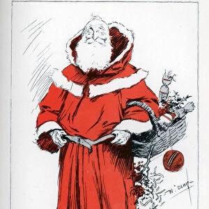 Santa Claus - England, 1895. Artist: William Dewar